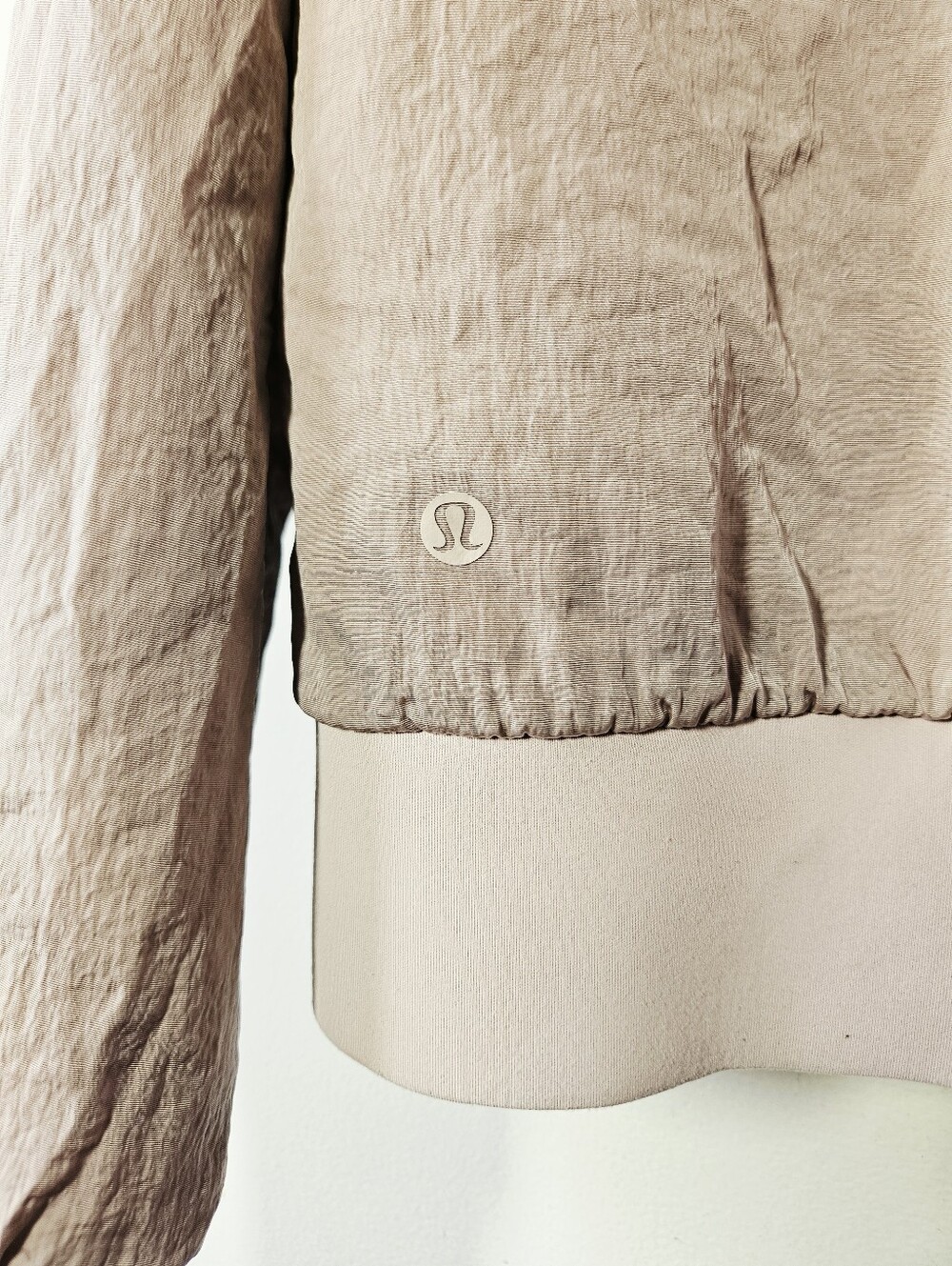 Lululemon Non-Stop Bomber *Reversible Size 10 Pink Fawn Puffer Jacket - Picture 4 of 10